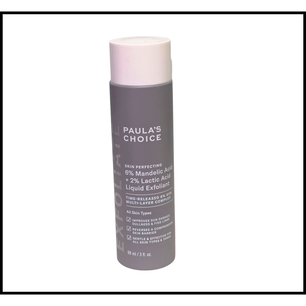 Paulas Choice Skin Perfecting 6% Mandelic Acid + 2% Lactic Acid 3 Fl Oz